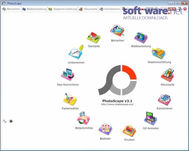 Photoscape Download Windows Deutsch Bei Soft Ware Net