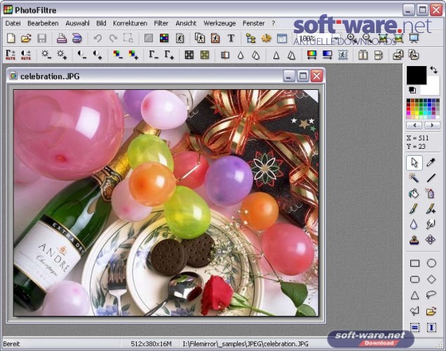 Photofiltre 7 Download Windows Deutsch Bei Soft Warenet