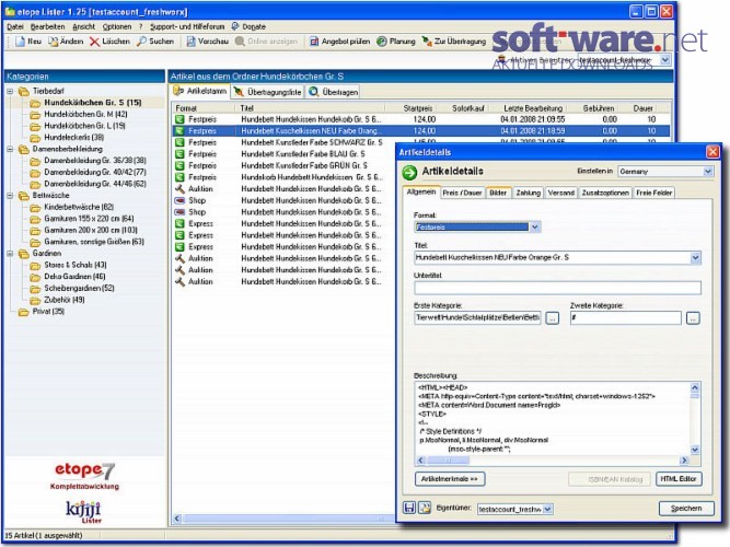 Etope Lister Download Windows Deutsch Bei Soft Warenet