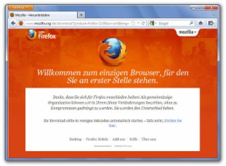 Firefox 11 Portable Screenshot