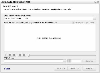 Audio CD Grabber Screenshot
