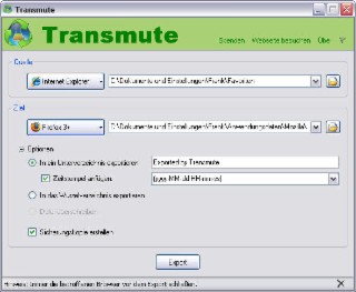 Transmute Screenshot