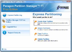Paragon Partition Manager Free 11.0