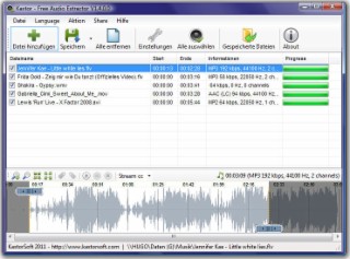Audio Extractor Screenshot
