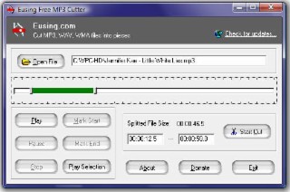 Free MP3 Cutter Screenshot