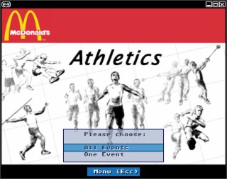 McDonald's Athletics Screenshot