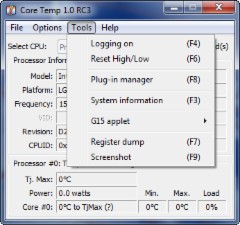 Core Temp 1.0 RC3