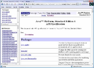Java Dokumentation Screenshot