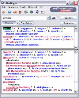 Ultralingua Franz. Screenshot