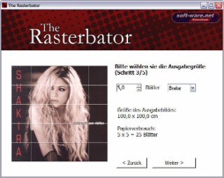 Rasterbator Screenshot