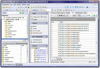 SQL Manager MySQL Screenshot