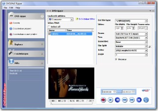 DVD2AVI Ripper Screenshot