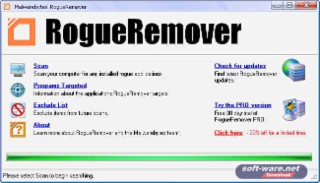 RogueRemover Screenshot
