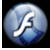 FLV-Media Player Logo