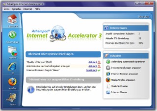 Inet Accelerator Screenshot