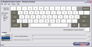 Keyboard Layout Screenshot