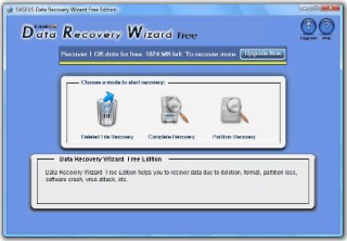 Data Recovery Wizard Screenshot
