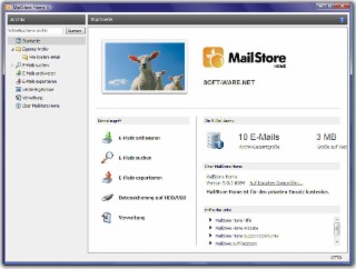 MailStore Screenshot
