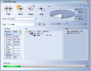 E.M. DVD Copy Screenshot