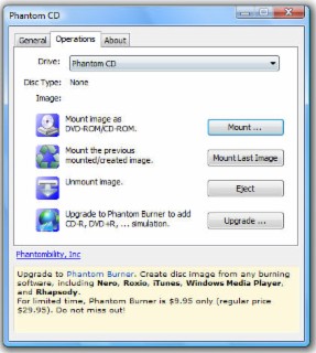 Phantom CD Screenshot