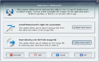 MobaLiveCD Screenshot