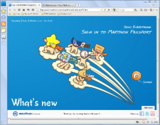 Maxthon Screenshot