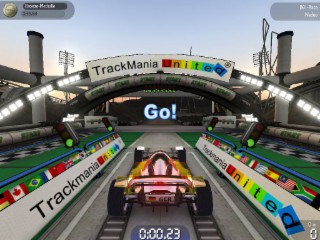 Trackmania Screenshot