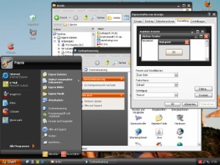 Zune Desktop Theme Screenshot