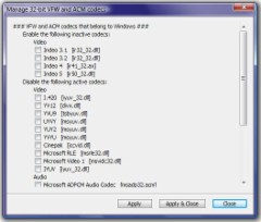 K-Lite Codec Tweak Tool