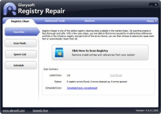 Registry Repair Screenshot