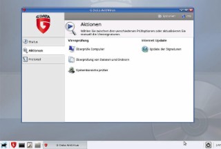G Data BootCD Screenshot