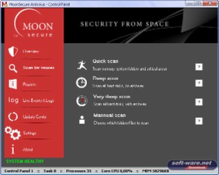 Moon Secure Screenshot