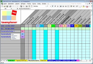 teamplaner Screenshot