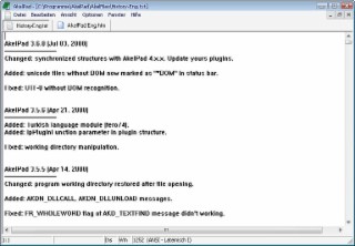 AkelPad Screenshot
