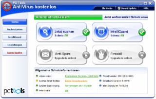 PC Tools AntiVirus Screenshot