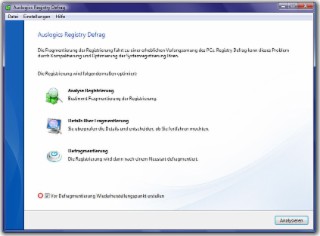 Registry Defrag Screenshot