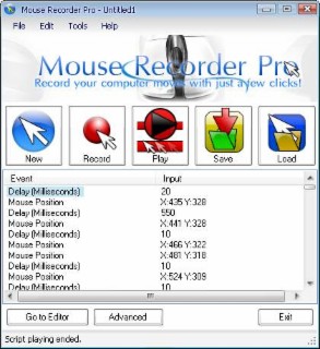Mouse Recorder Screenshot