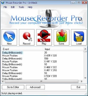 Mouse Recorder Screenshot