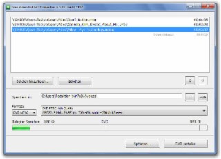 Free Video to DVD Screenshot