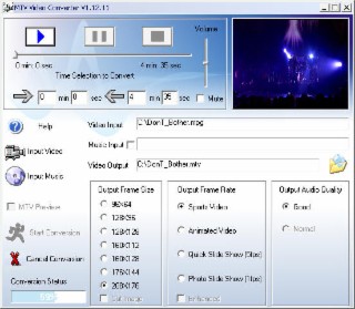MTV Converter Screenshot