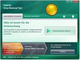 Kaspersky Tool Screenshot