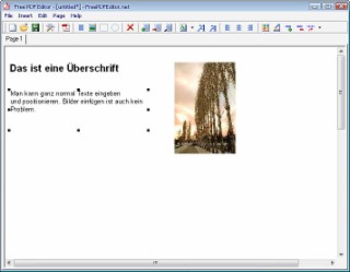 Free PDF Editor Screenshot