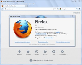 Firefox 15 Screenshot