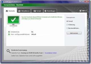 Security Essentials Screenshot