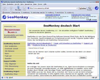 SeaMonkey Screenshot