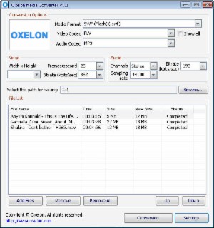 Oxelon Converter Screenshot