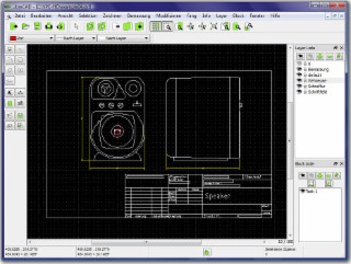 LibreCAD Screenshot