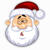 Santa Claus Icons Logo