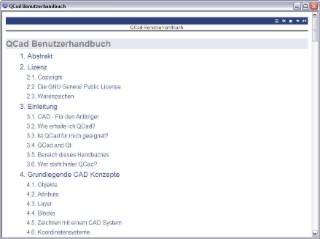 QCad 2 Handbuch Screenshot