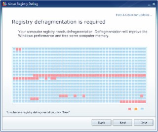 Registry Defrag Screenshot
